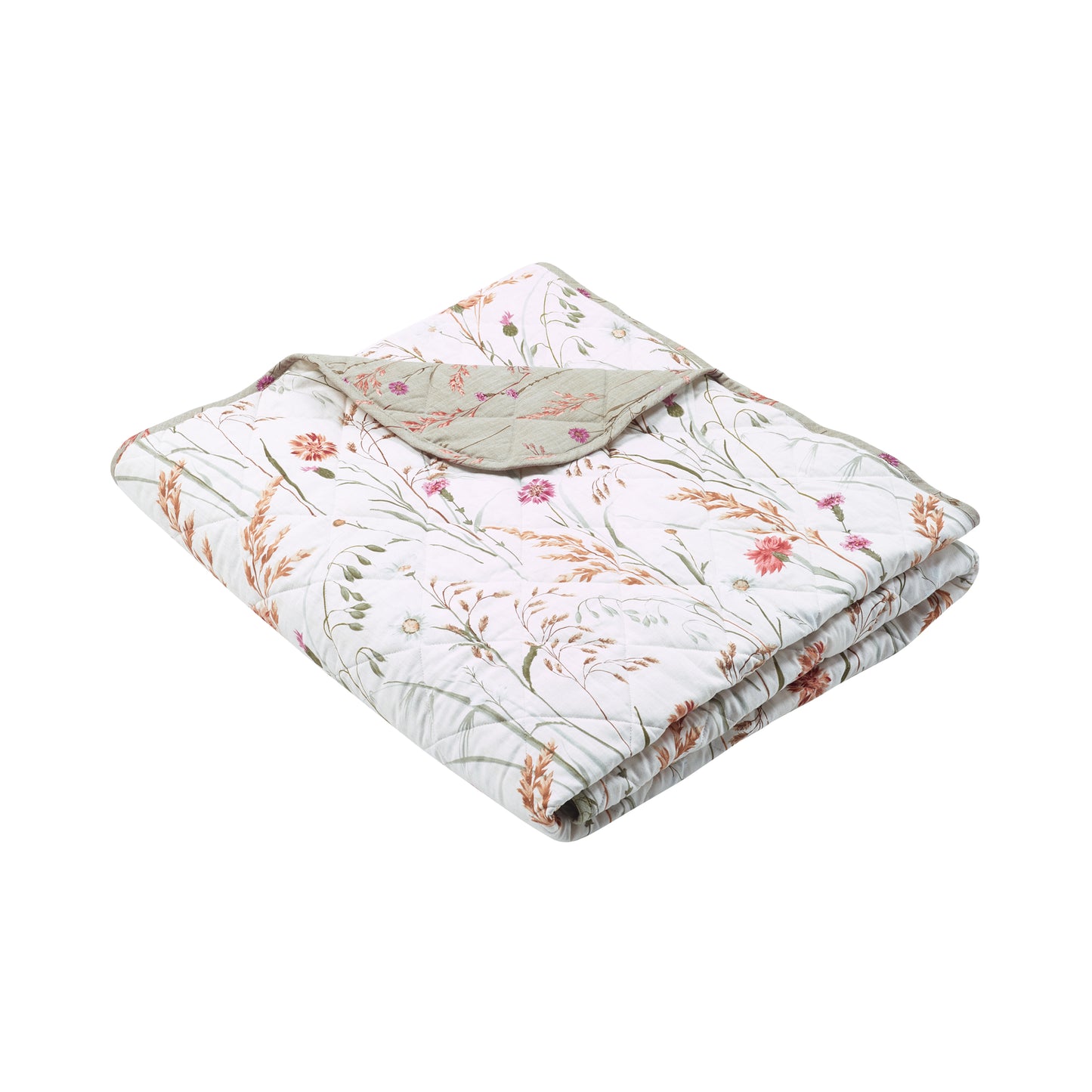 Catherine Lansfield Brushed Grasmere Floral Bedspread