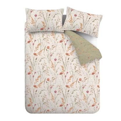 Catherine Lansfield Brushed Grasmere Floral Duvet Cover Set