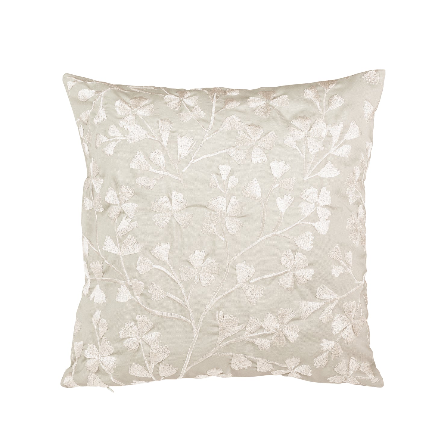Catherine Lansfield Brooke Floral Filled Cushion - Natural