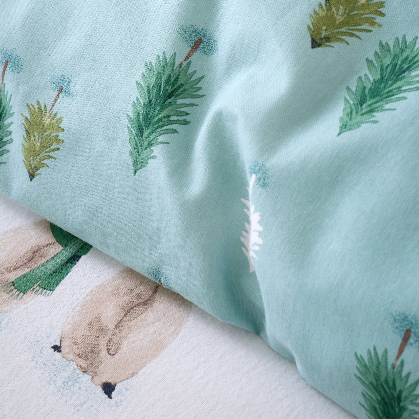 Catherine Lansfield Brushed Snowy Penguin Duvet Cover Set