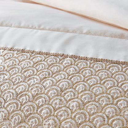 Catherine Lansfield Deco Sequin Bedspread