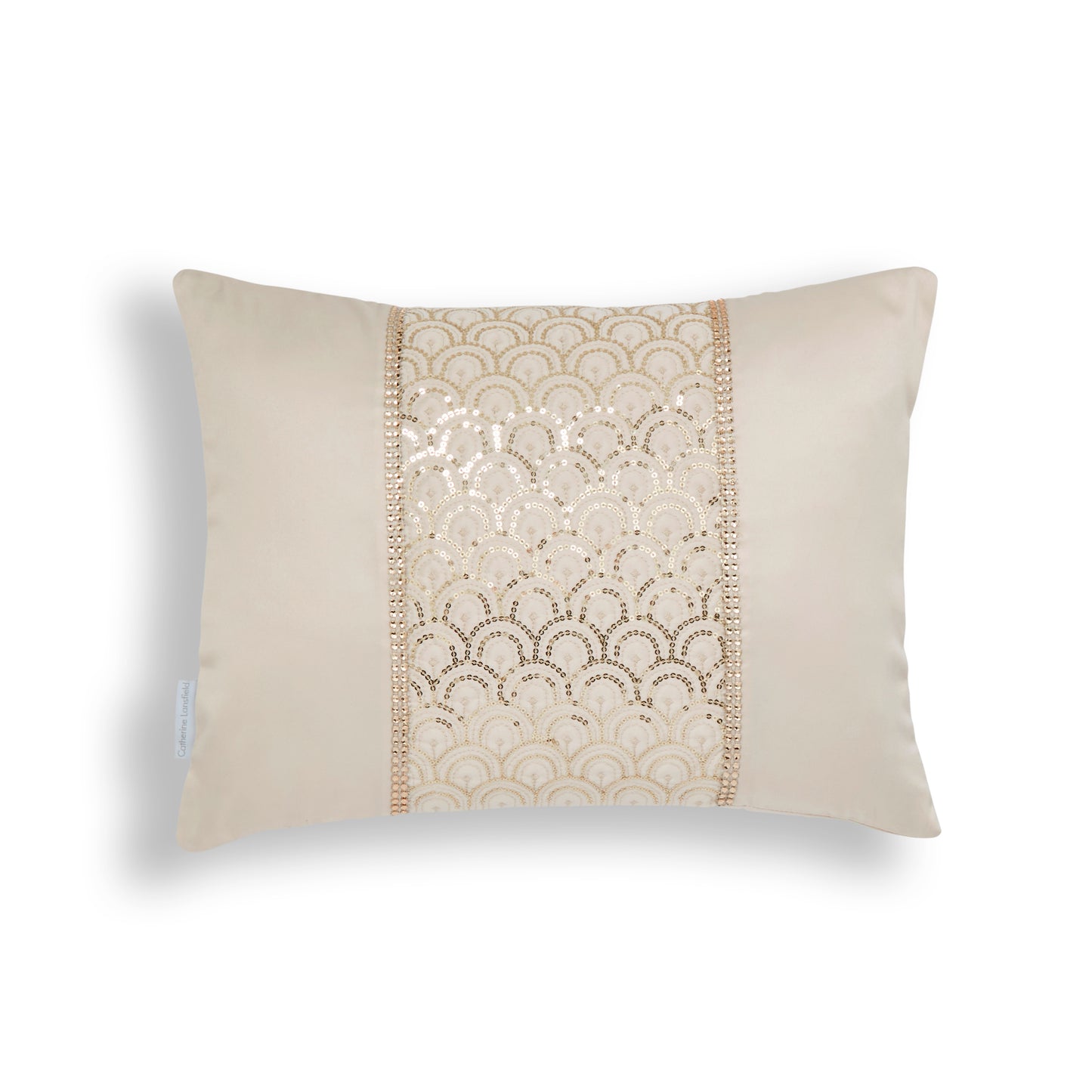 Catherine Lansfield Deco Sequin Filled Cushion
