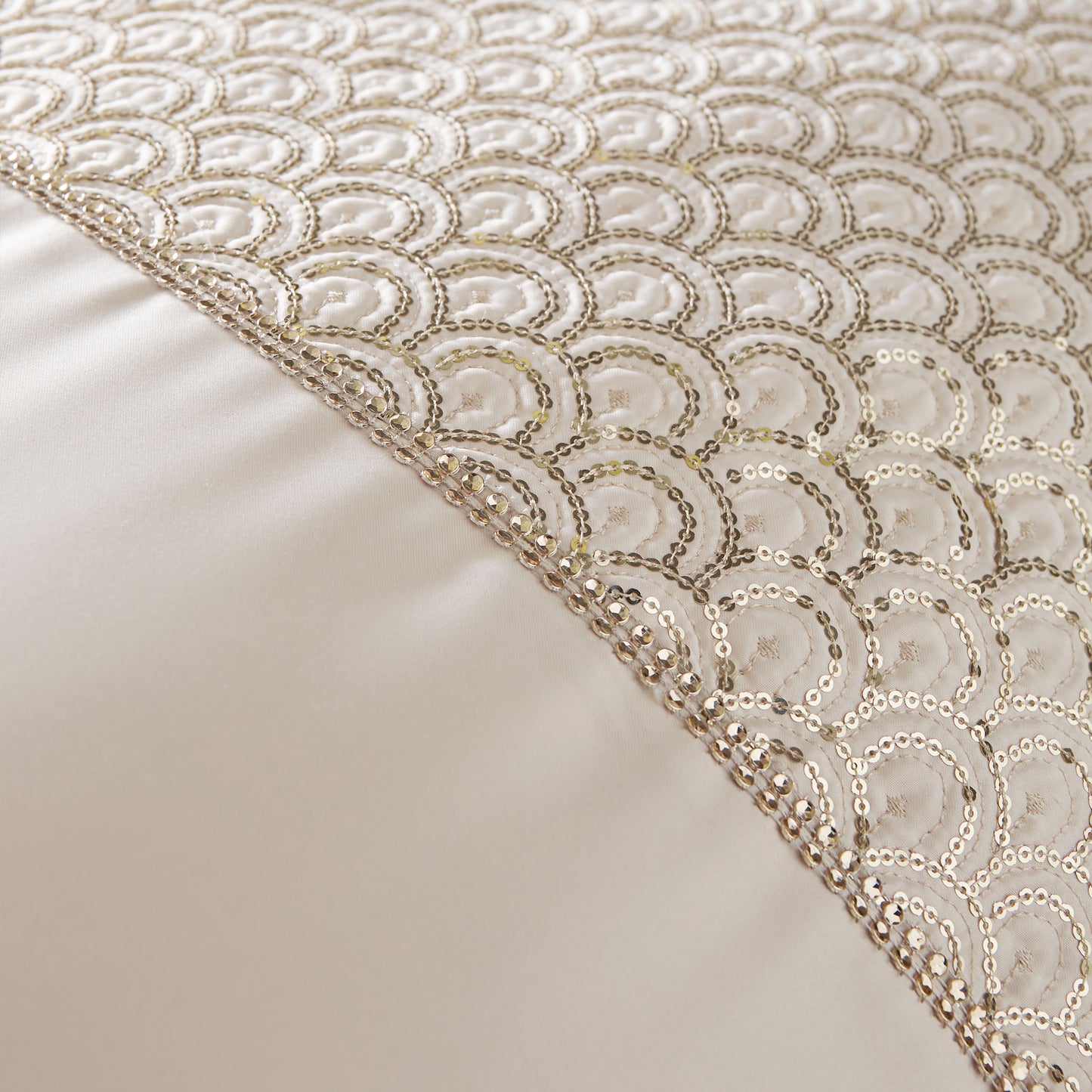 Catherine Lansfield Deco Sequin Duvet Cover Set