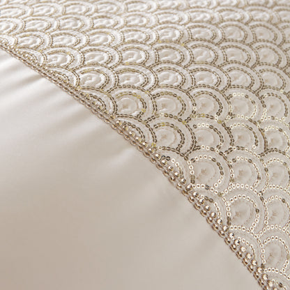 Catherine Lansfield Deco Sequin Duvet Cover Set
