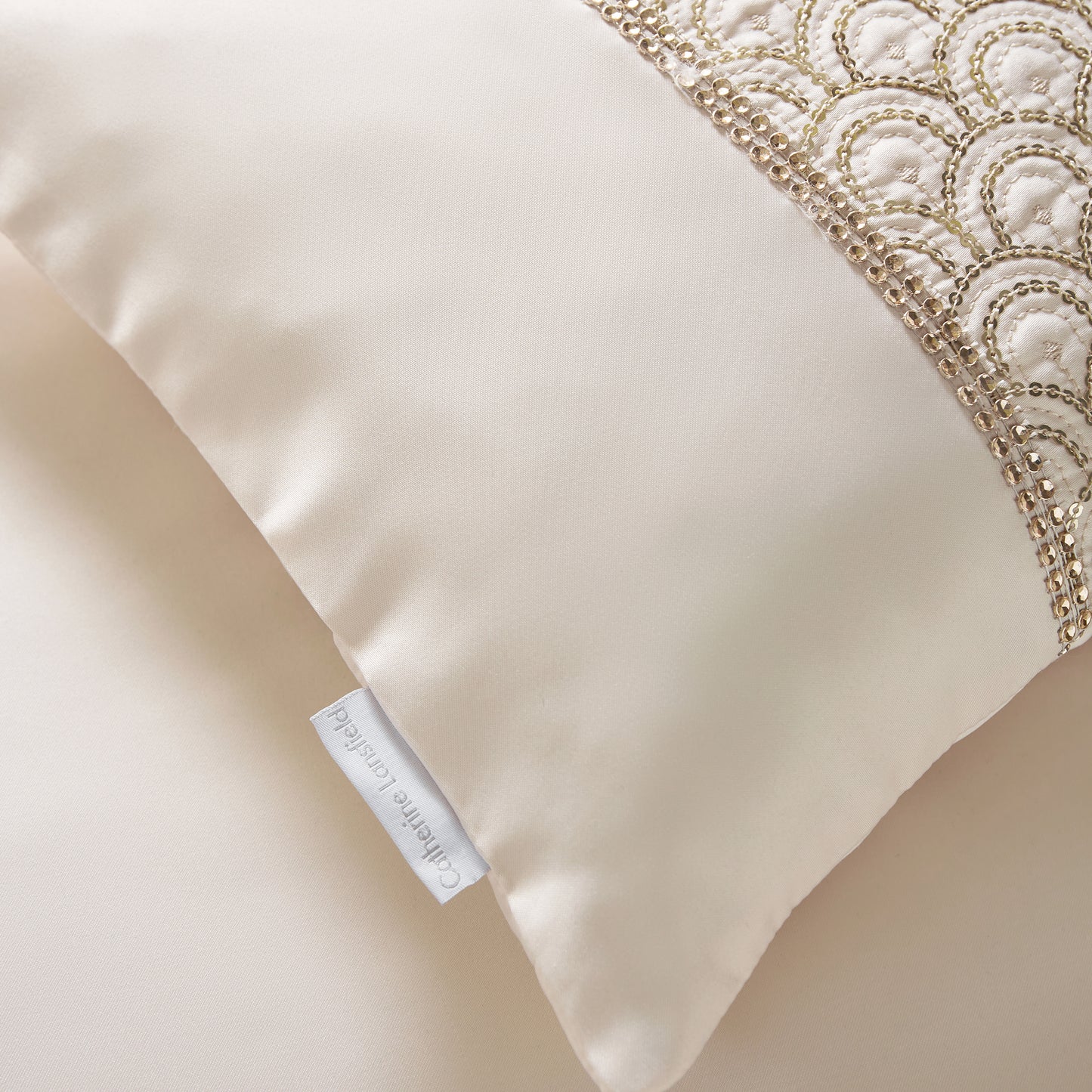 Catherine Lansfield Deco Sequin Duvet Cover Set