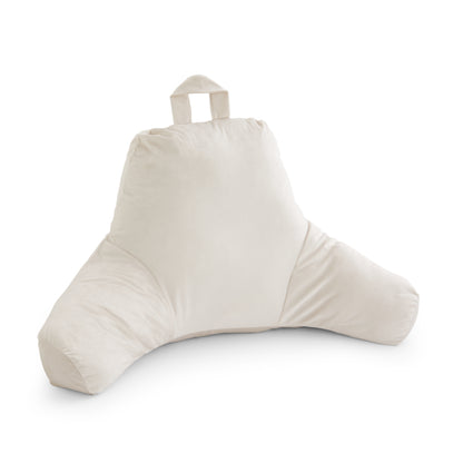 Catherine Lansfield Kingsley Matt Velvet Cuddle Filled Cushion - Cream
