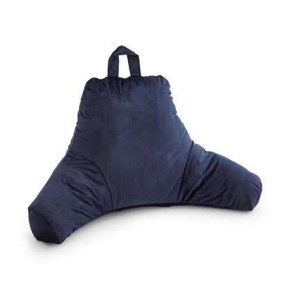 Catherine Lansfield Kingsley Matt Velvet Cuddle Filled Cushion - Navy