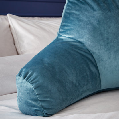 Catherine Lansfield Kingsley Matt Velvet Cuddle Filled Cushion - Teal