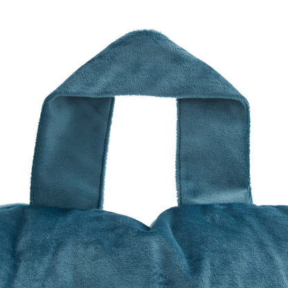 Catherine Lansfield Kingsley Matt Velvet Cuddle Filled Cushion - Teal