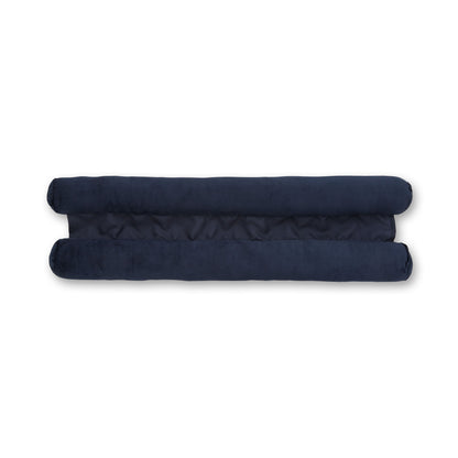 Catherine Lansfield Kingsley Matt Velvet Double-Sided Draught Excluder - Navy
