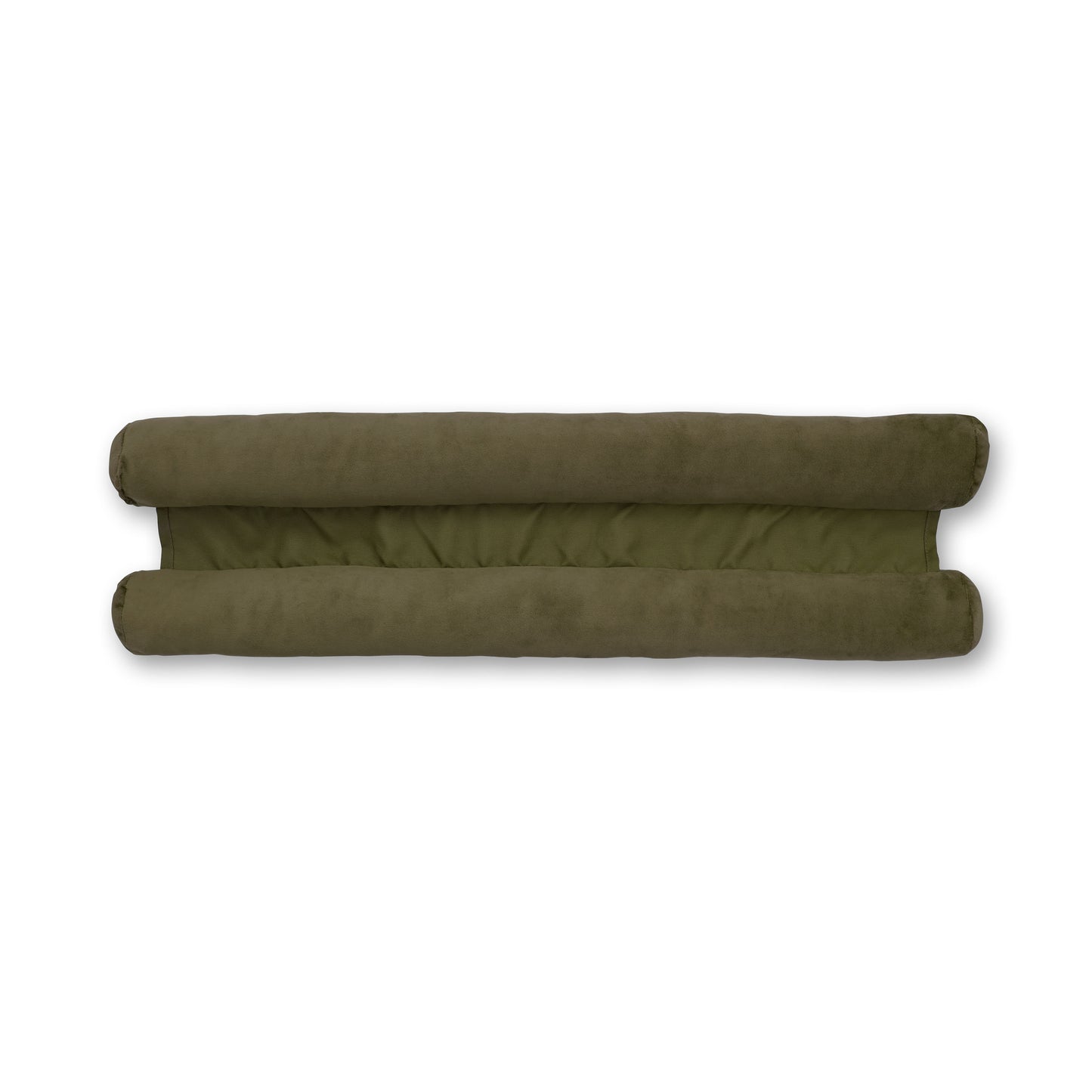 Catherine Lansfield Kingsley Matt Velvet Double-Sided Draught Excluder - Olive