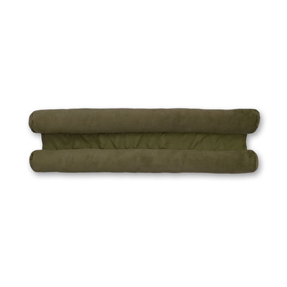 Catherine Lansfield Kingsley Matt Velvet Double-Sided Draught Excluder - Olive