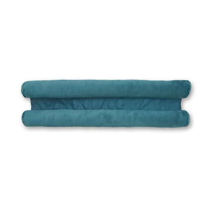 Catherine Lansfield Kingsley Matt Velvet Double-Sided Draught Excluder - Teal