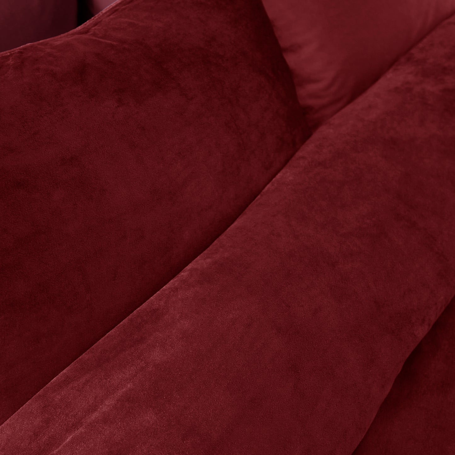 Catherine Lansfield Kingsley Matt Velvet Duvet Cover Set - Raspberry