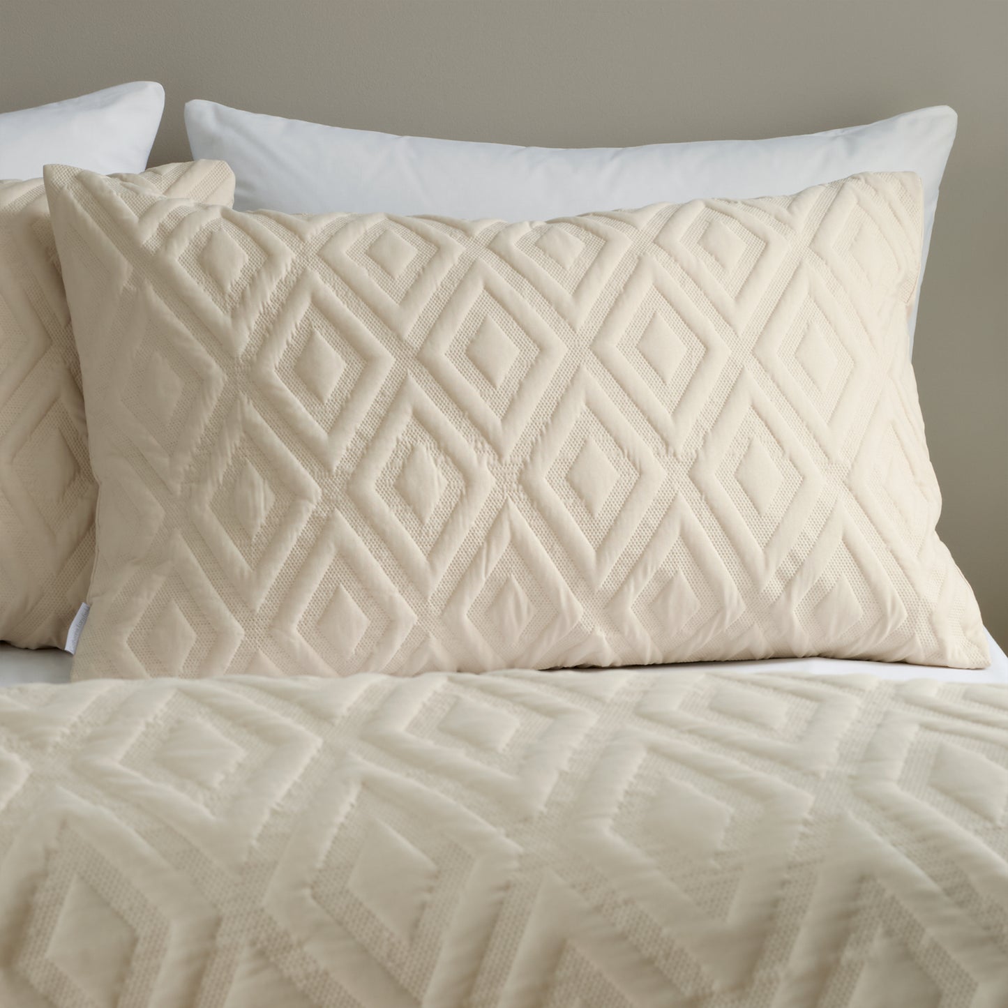 Catherine Lansfield Jacob Geo Duvet Cover Set - Natural