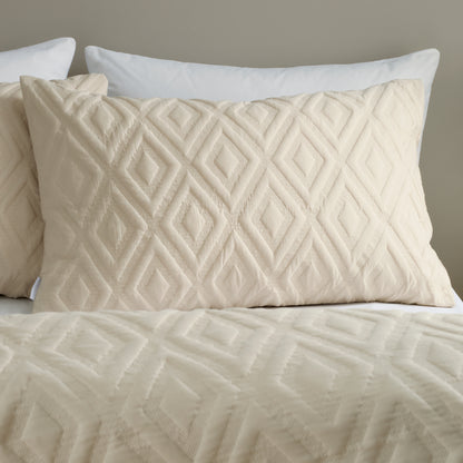Catherine Lansfield Jacob Geo Duvet Cover Set - Natural