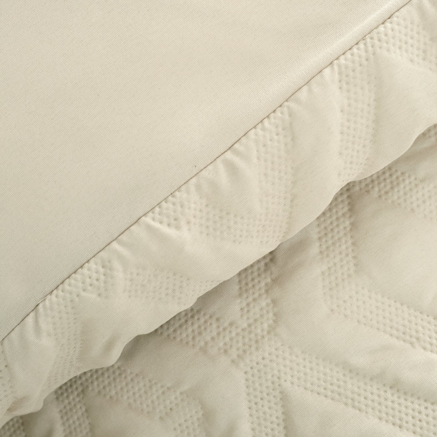 Catherine Lansfield Jacob Geo Duvet Cover Set - Natural