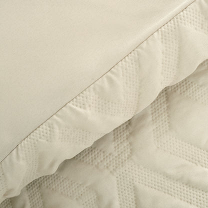 Catherine Lansfield Jacob Geo Duvet Cover Set - Natural