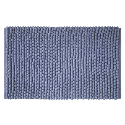Bianca Aspen Bobble Bath Mat - Blue