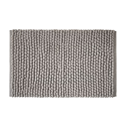 Bianca Aspen Bobble Bath Mat - Grey