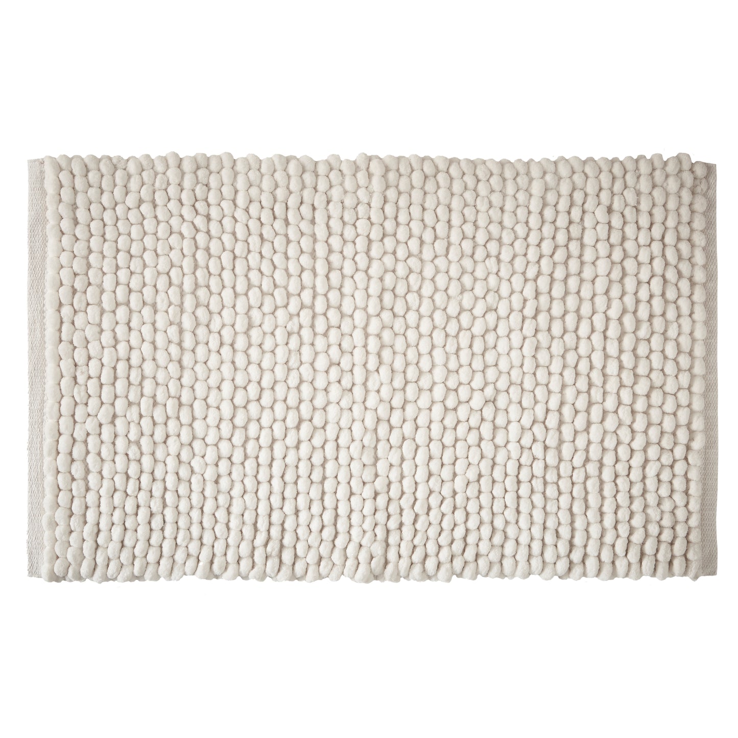 Bianca Aspen Bobble Bath Mat - White