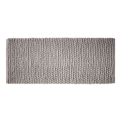 Bianca Aspen Bobble Bath Runner - Grey