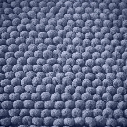 Bianca Aspen Bobble Bath Mat - Blue