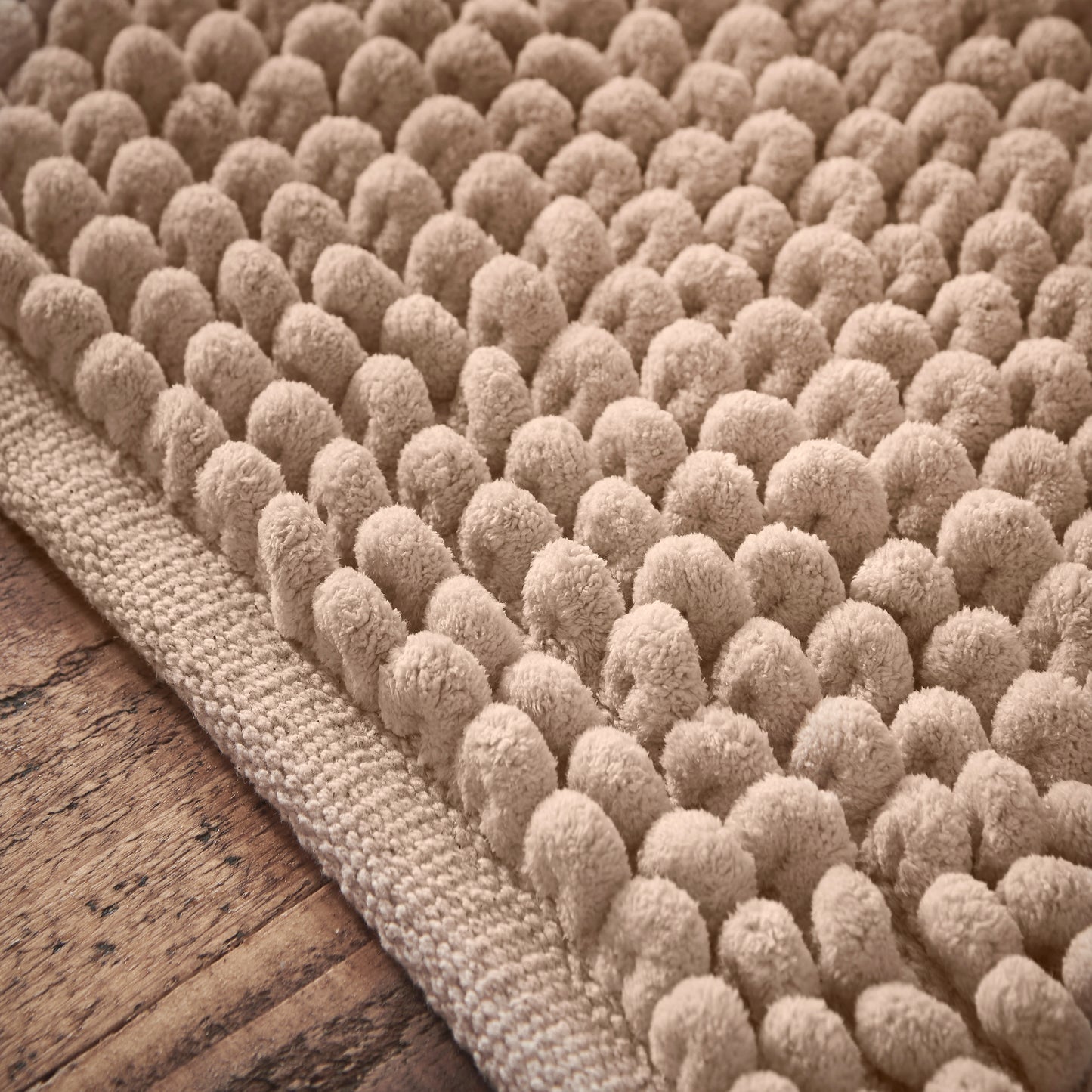 Bianca Aspen Bobble Bath Runner - Natural