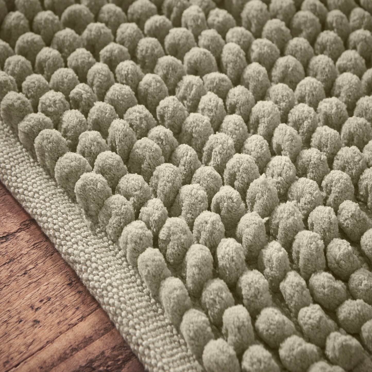Bianca Aspen Bobble Bath Mat - Sage