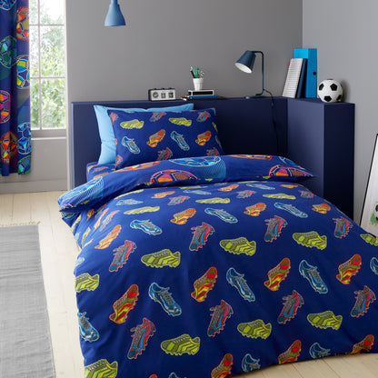 Catherine Lansfield Bright Football Duvet Cover Set