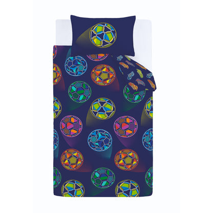 Catherine Lansfield Bright Football Duvet Cover Set