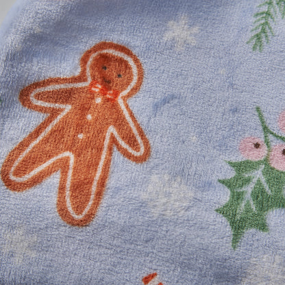 Catherine Lansfield Christmas Gingerbread Throw