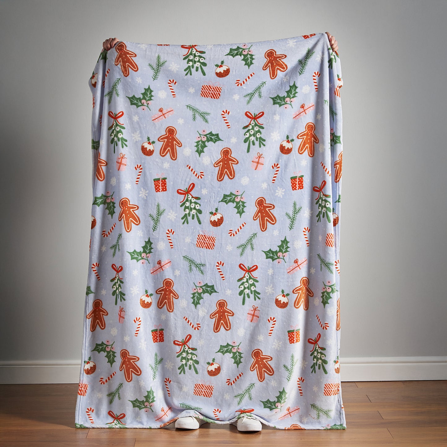 Catherine Lansfield Christmas Gingerbread Throw
