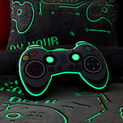 Catherine Lansfield Game Over Fleece 3D Cushion