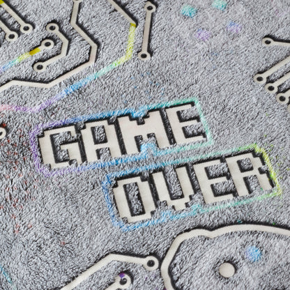 Catherine Lansfield Game Over Fleece Duvet Cover Set