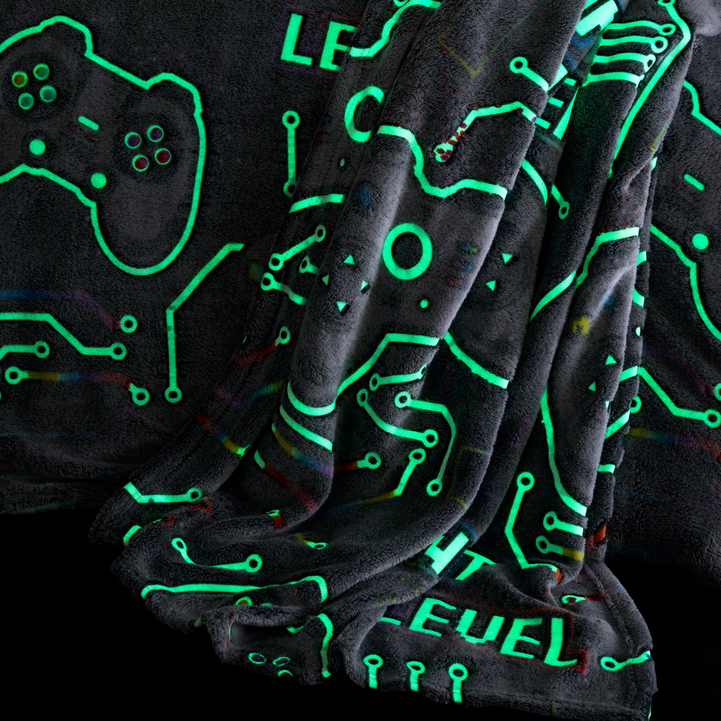 Catherine Lansfield Game Over Fleece Throw