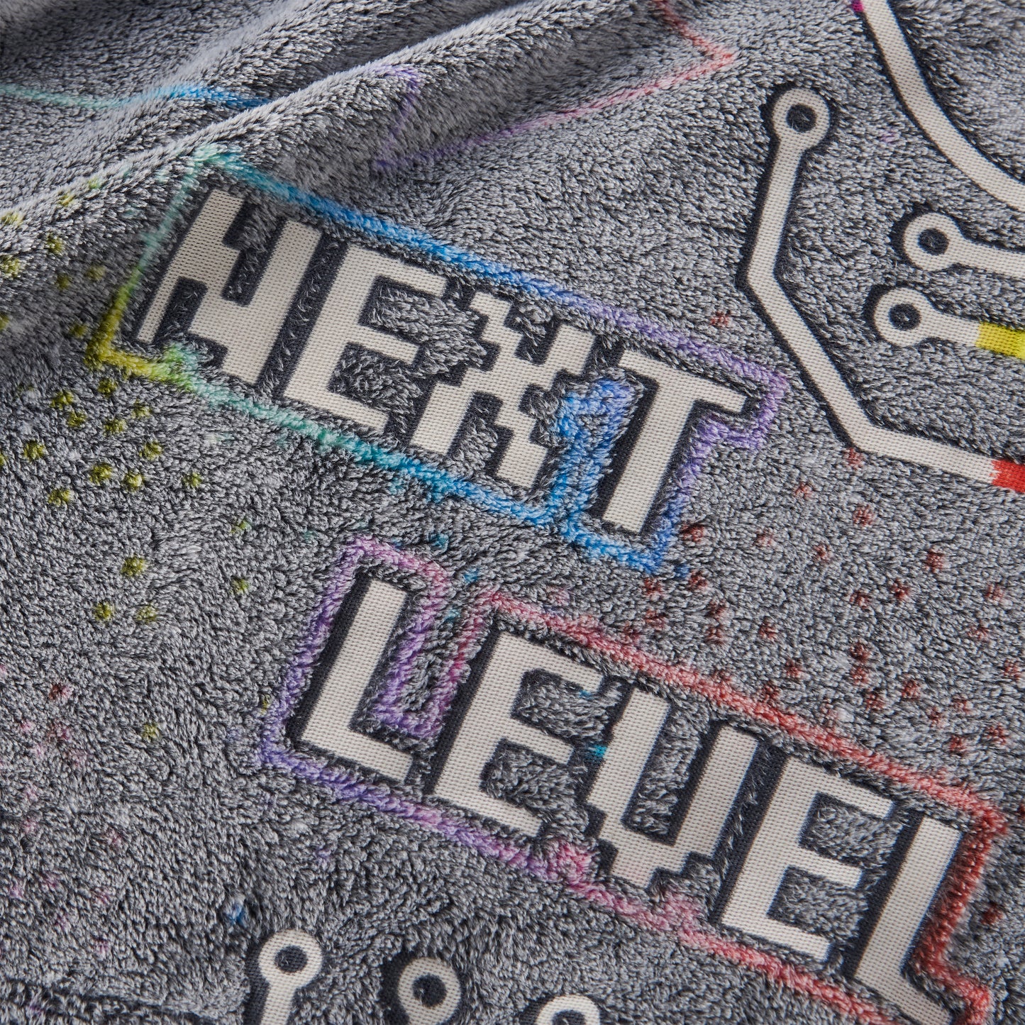 Catherine Lansfield Game Over Fleece Throw
