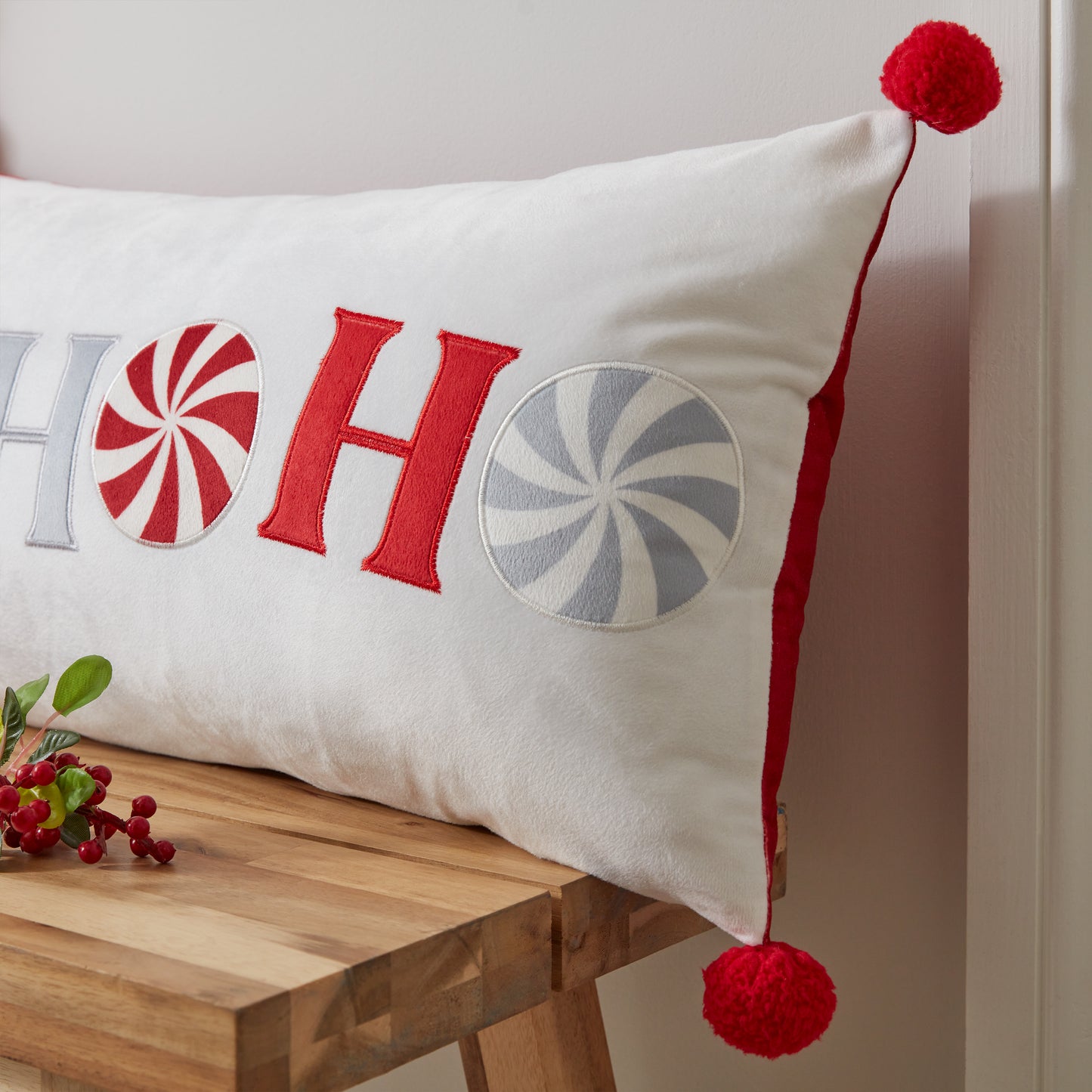 Catherine Lansfield Ho Ho Ho Filled Cushion