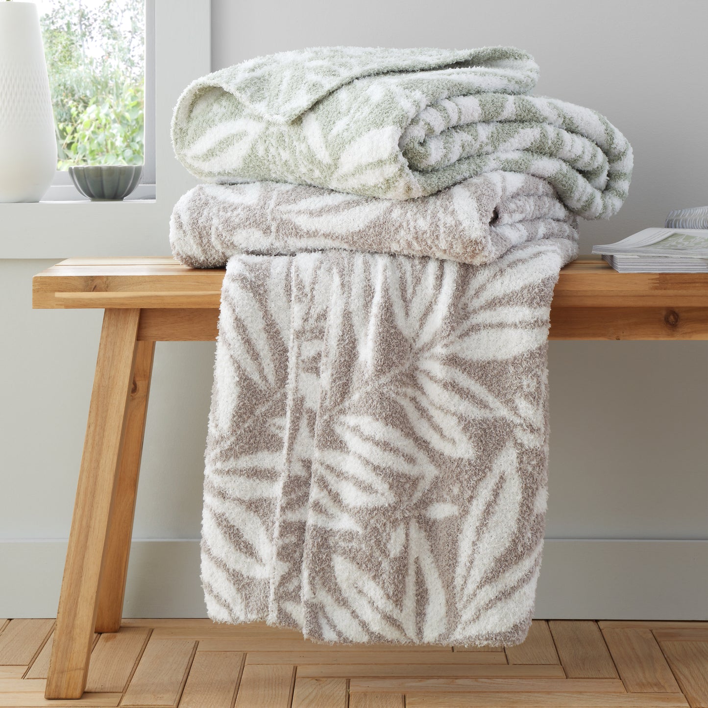 Catherine Lansfield So Soft Sorrel Throw - Natural