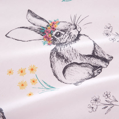 Catherine Lansfield Bunny Tails Ditsy Flower Duvet Cover Set