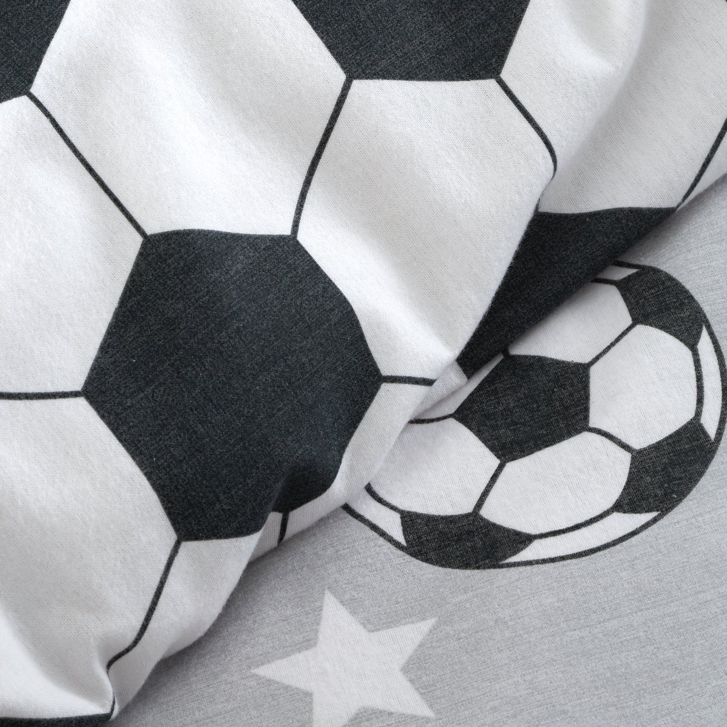 Catherine Lansfield Brushed Football Stars Duvet Cover Set