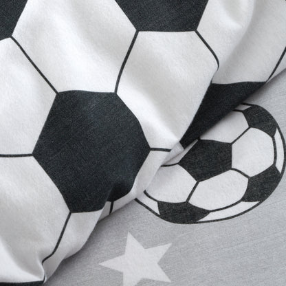 Catherine Lansfield Brushed Football Stars Duvet Cover Set