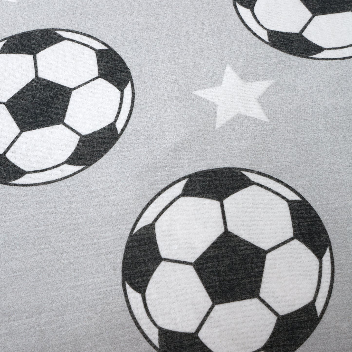 Catherine Lansfield Brushed Football Stars Fitted Sheet