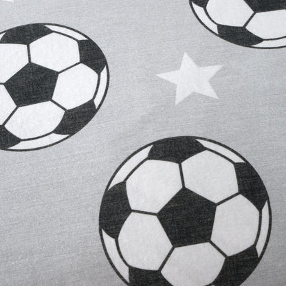 Catherine Lansfield Brushed Football Stars Fitted Sheet