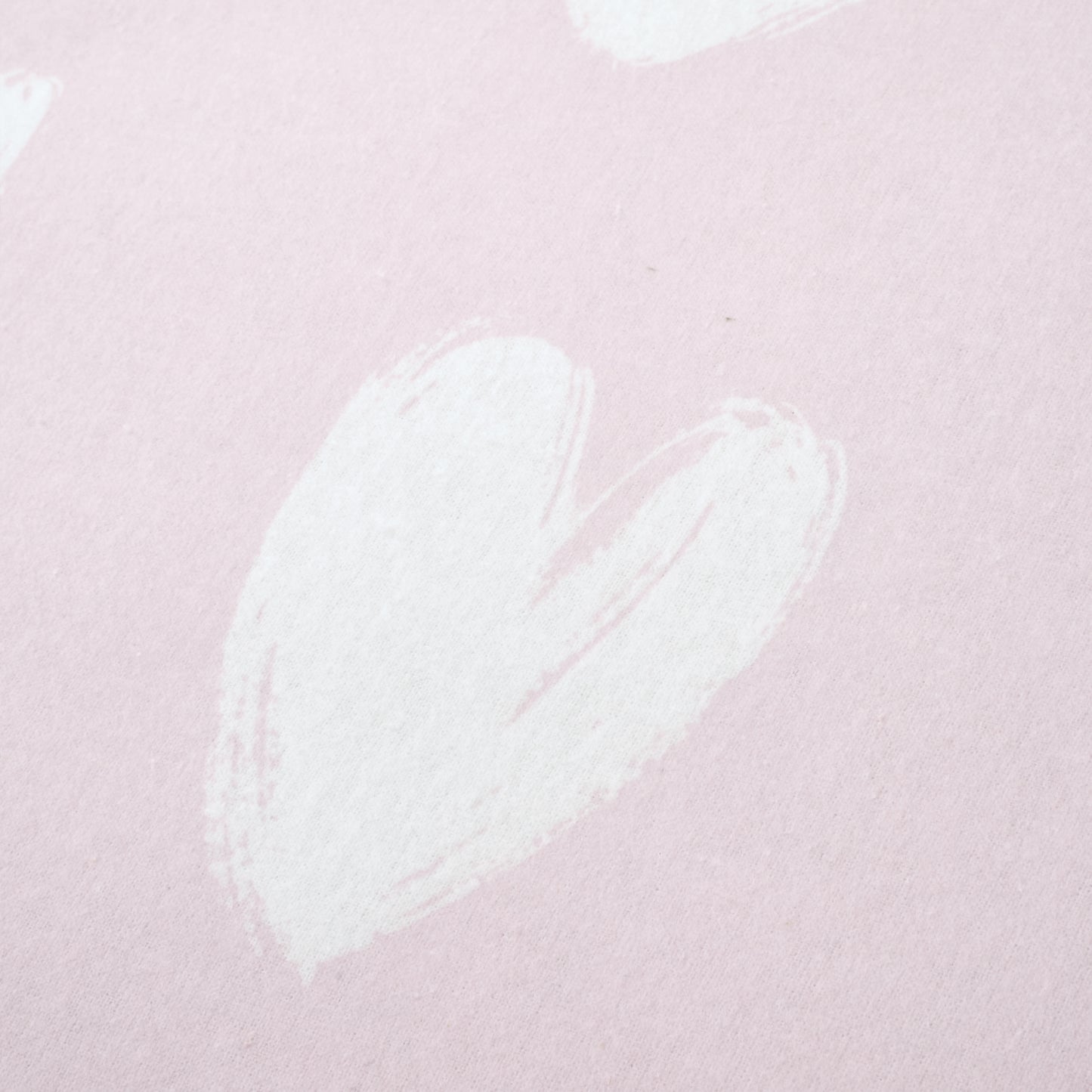 Catherine Lansfield Brushed Hearts Fitted Sheet