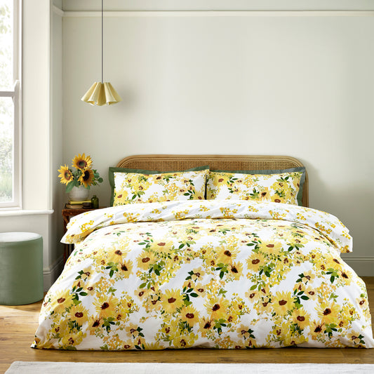 Catherine Lansfield Sunflower Duvet Cover Set