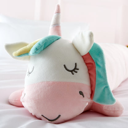Catherine Lansfield Cuddle Friends Unicorn 3D Cushion