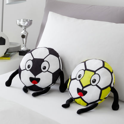 Catherine Lansfield Forever Together Footballs Magnetic 3D Cushions