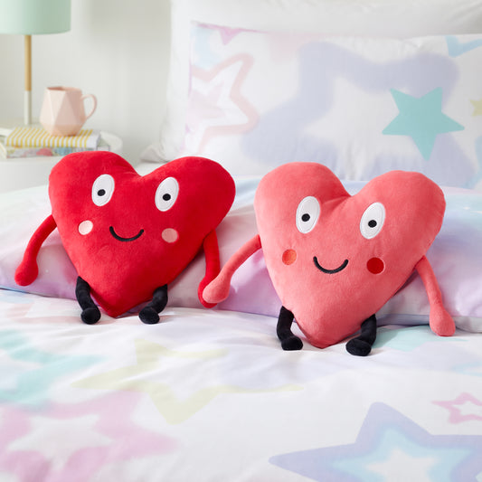 Catherine Lansfield Forever Together Sweet Hearts Magnetic 3D Cushions