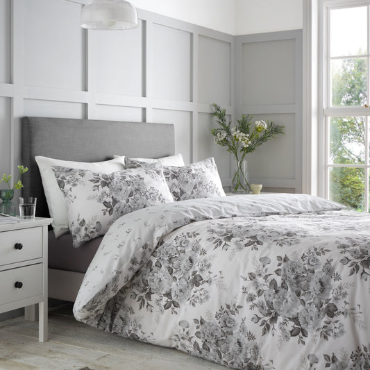 Catherine Lansfield Elinda Floral Duvet Cover Set